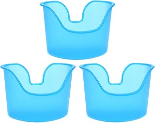 Ear Wash Basin(3 PCS/Blue), Compatible with All Types of Ear Wash Systems