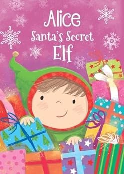 Hardcover Alice - Santa's Secret Elf Book