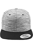 Flexfit One Size Fits All-Adjustable. Gorro, Unisex Adulto, Color Negro y Gris
