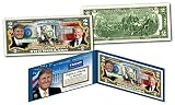 Donald Trump 45th President Uncirculated Two Dollar Bill Special Edition Collectible Display Holder and Certificate