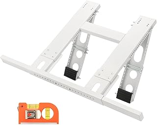 Window Air Conditioner Bracket | Window AC Support Bracket | Punch Free AC Support Bracket, Universal Window AC Support Bracket, Heavy Duty AC Window Bracket Qmisify