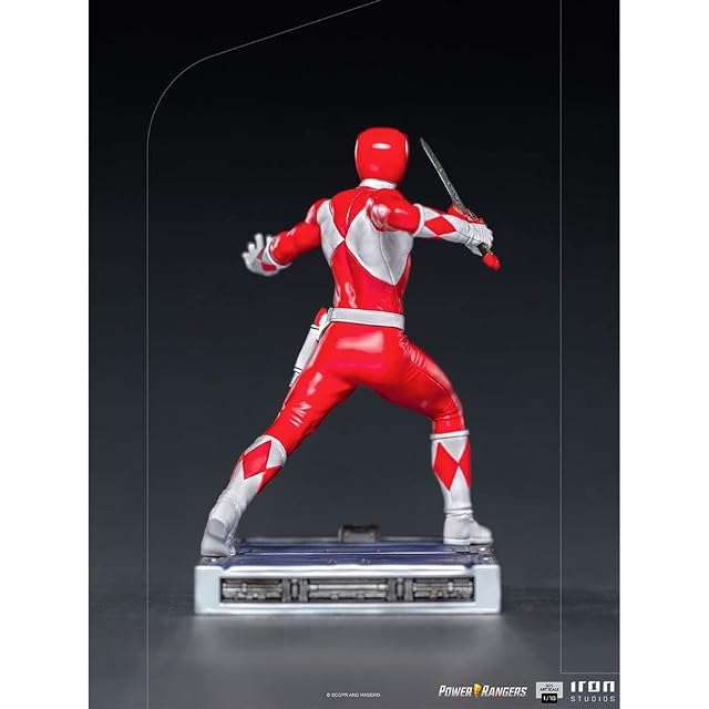 Foto 5 de 8 de Iron Studios BDS: Power Rangers - Red Ranger Art Scale Statue (1/10) (POWRAN46121-10)