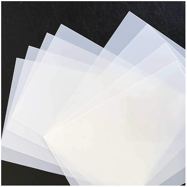 The Stencil Studio A2 Size Blank Mylar Sheets (2 x A2 Sheets) 125 Micron Mylar