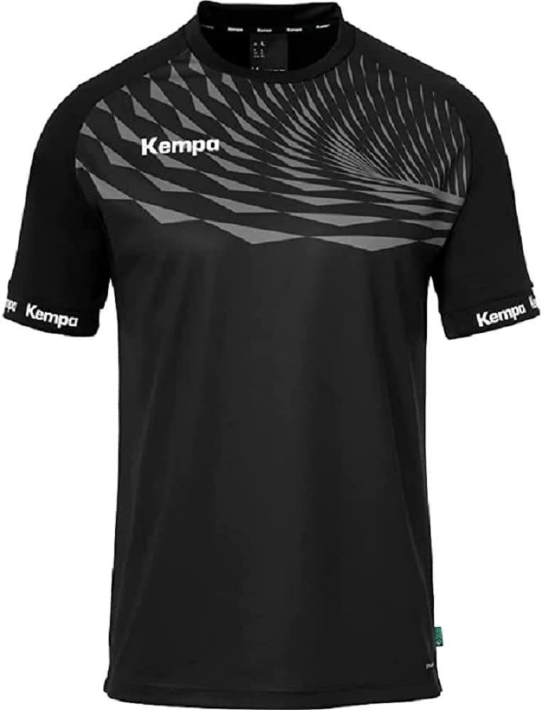 Kempa Wave 26 Shirt Tee Shirt t-Shirt de Sport à Manches Courtes Vetement Fonctionnel Handball Gym Jogging Running Maillot Garçon