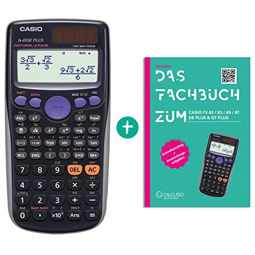 Preisvergleich Produktbild Casio FX-85DE Plus + Fachbuch