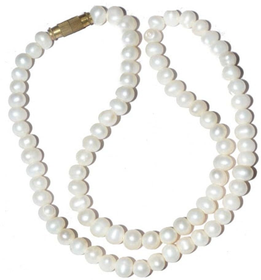 Glass pearl necklace moti mala for men women boys girls (B0CRHP8KWV) Amazon Price History, Amazon Price Tracker