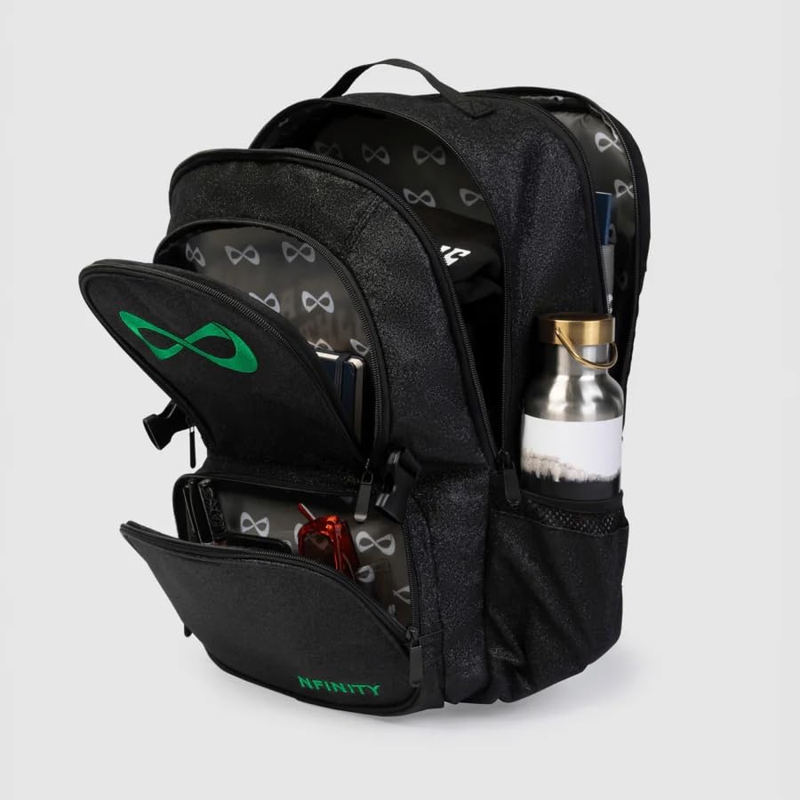 Image of Nfinity Sparkle Cheer Backpack - Lightweight Backpack Durable Storage Bag