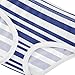 Joisal Nautical Stripes Blue White Cute Panties Girl Toddlers Underwear Floral Cotton Flower Briefs Underpants 2T