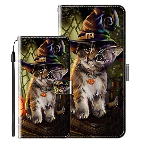 vingarshern Étui pour Oppo Find X5 Lite Coque Antichoc Couverture,Flip Cover Pochette Portefeuille Étui Oppo Find X5 Lite Housse à Rabat avec TPU Silicone Bumper Cover(YJS03P-06)