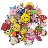 WUERSE 50 PCS PVC Anime Charms for Kids，Shoe Charms for Decoration Boys Unisex (50 PCS- Girls L1)