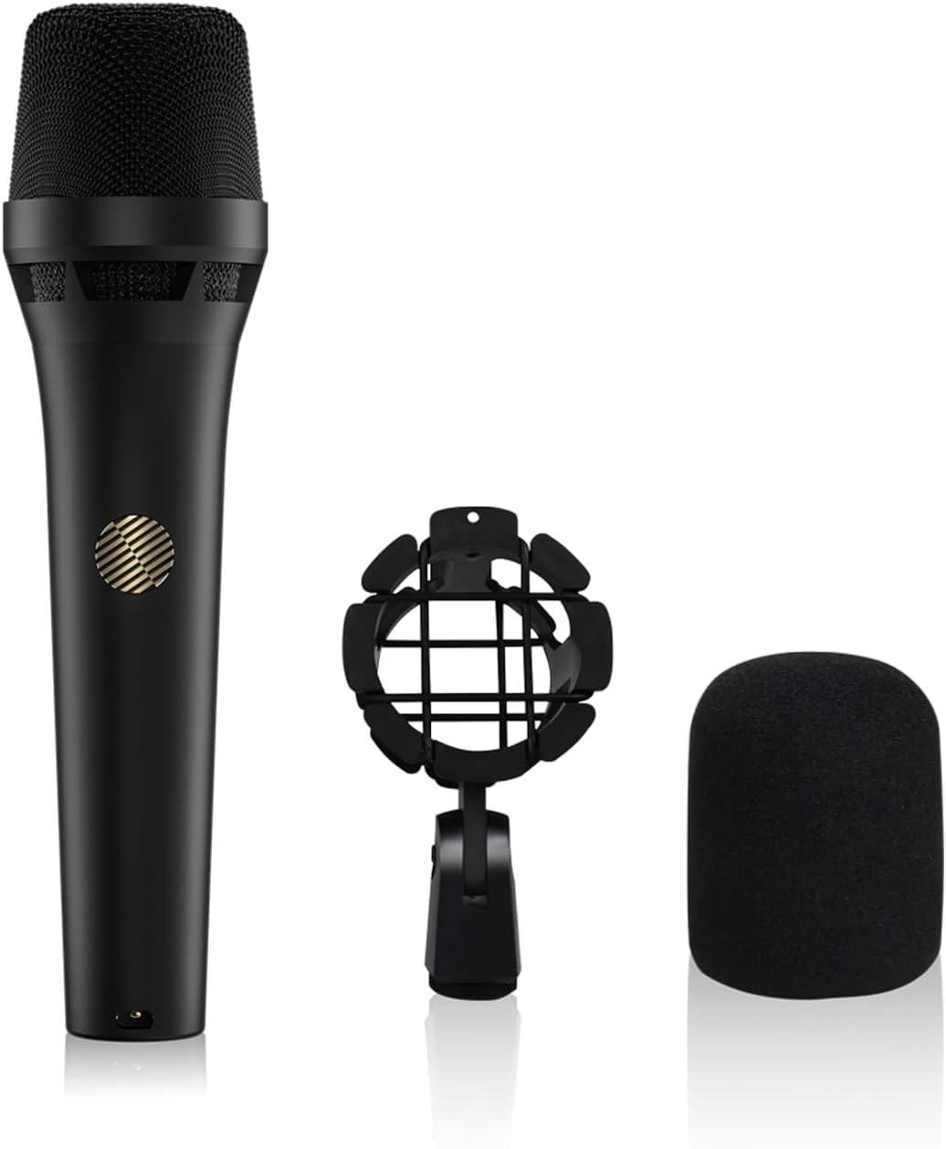 iCON Pro Audio Thunder X Handheld Condenser Microphone, Professional 32mm Large Diaphragm XLR Mic for Live Performance, Vocals, Studio Recording & Content Creation