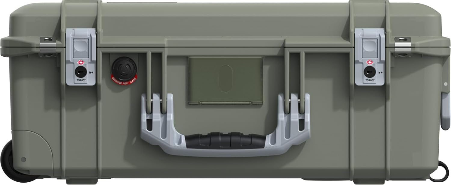 Sage Pelican 1535 Air Travel case. Comes with TSA locks, travel lid pouch, and travel cubes.