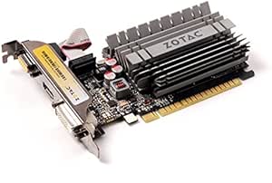 ZOTAC GeForce GT730 4GB DDR3 DVI VGA HDMI PCI-Express 2.0 Low Profile Fanless Graphics Card ZT-71108-10L