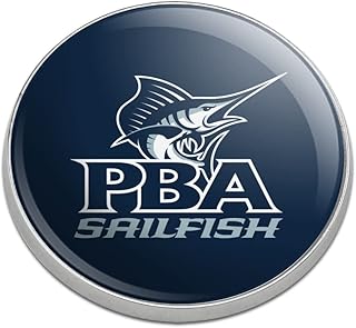 Palm Beach Atlantic University Primary Logo Golfing Premium Metal Golf Ball Marker