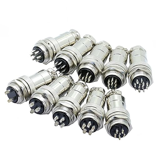 Prise aviation GX20 9 broches male femelle pour cabler vos machines atelier