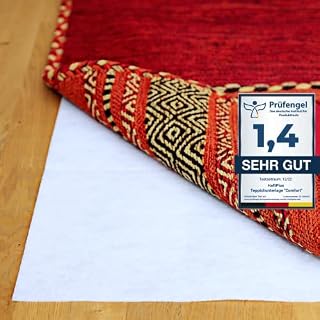 HaftPlus - Podkładka antypoślizgowa z włókniny, Öko-Tex mata antypoślizgowa do dywanów, przywiera bez klejenia, antypoślizgowa podkładka pod dywan, wymiary 60 x 40 cm