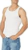 COSHAL® 3 Men's Cotton Vests Tank Tops White Sleeve-Less Plain Undershirts Out Door Breathable Slim Fit Summer Top Vest Everyday Athletic wear, Easy Fit Dry-Fit Workout Shirts White, 3XL #4