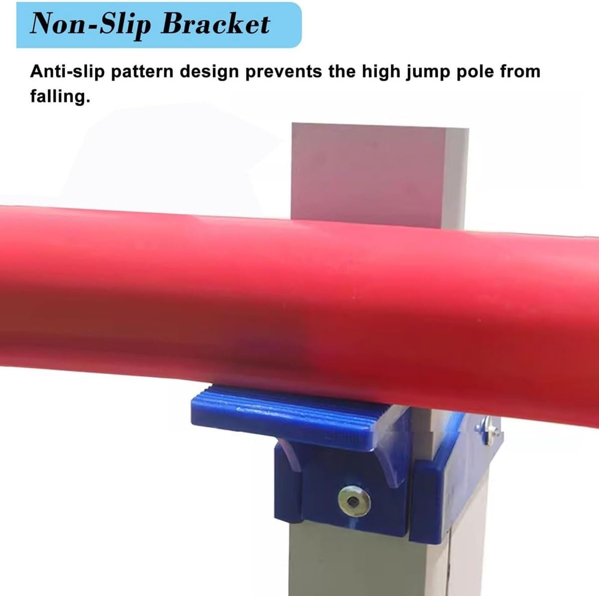 Portable High Jump Training Standard, Aluminum Competition Track Field High Jump Posts with 2 Adjustable Uprights Frames, Athletics Jumping Events Tester,for Outdoor School