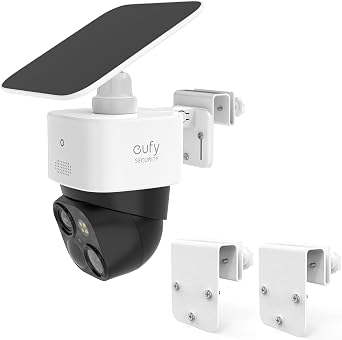 Gutter Mount for eufy Solocam S340/SoloCam E42/SoloCam E30/4G LTE Cam S330 2 Pack
