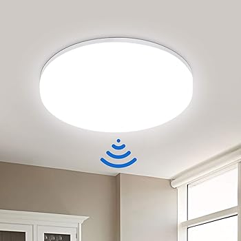 Led Deckenleuchte Mit Bewegungsmelder 18w 1800lm Ip54 Wasserfest Deckenlampe Mit Bewegungsmelder Leoeu Sensor Leuchte Fur Bad Flur Balkon Garage Keller Treppen 4000k O22cm Amazon De Beleuchtung