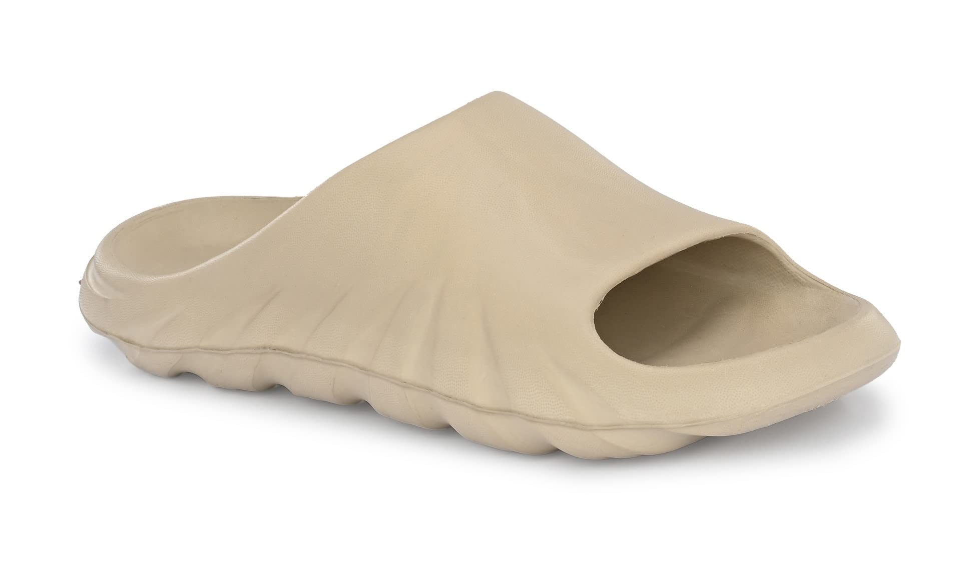 AFROJACK Mens Flip Flops | Comfortable Wear | Beige Color Sliders for Boys (s15) (B0BTHQT9SC) Amazon Price History, Amazon Price Tracker