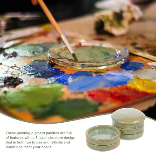 Paleta de cerámica de 5 capas para evitar manchas de pintura 5