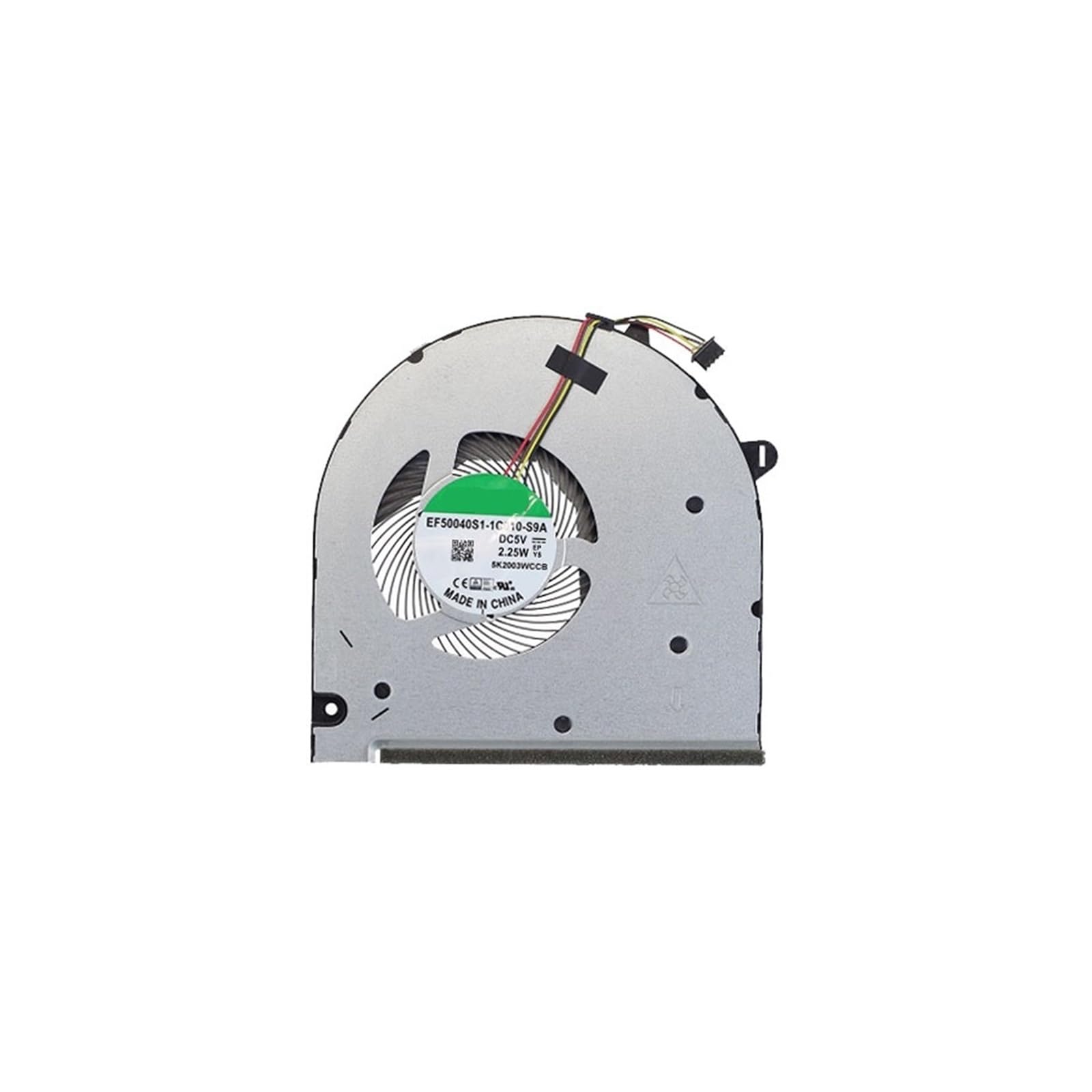 Ventola Di Raffreddamento CPU For Laptop EF50040S1-1C010-S9A DC5V 2,25W 4PIN SPS-L52034-001 DC28000N6S0SUO30A07T0000545