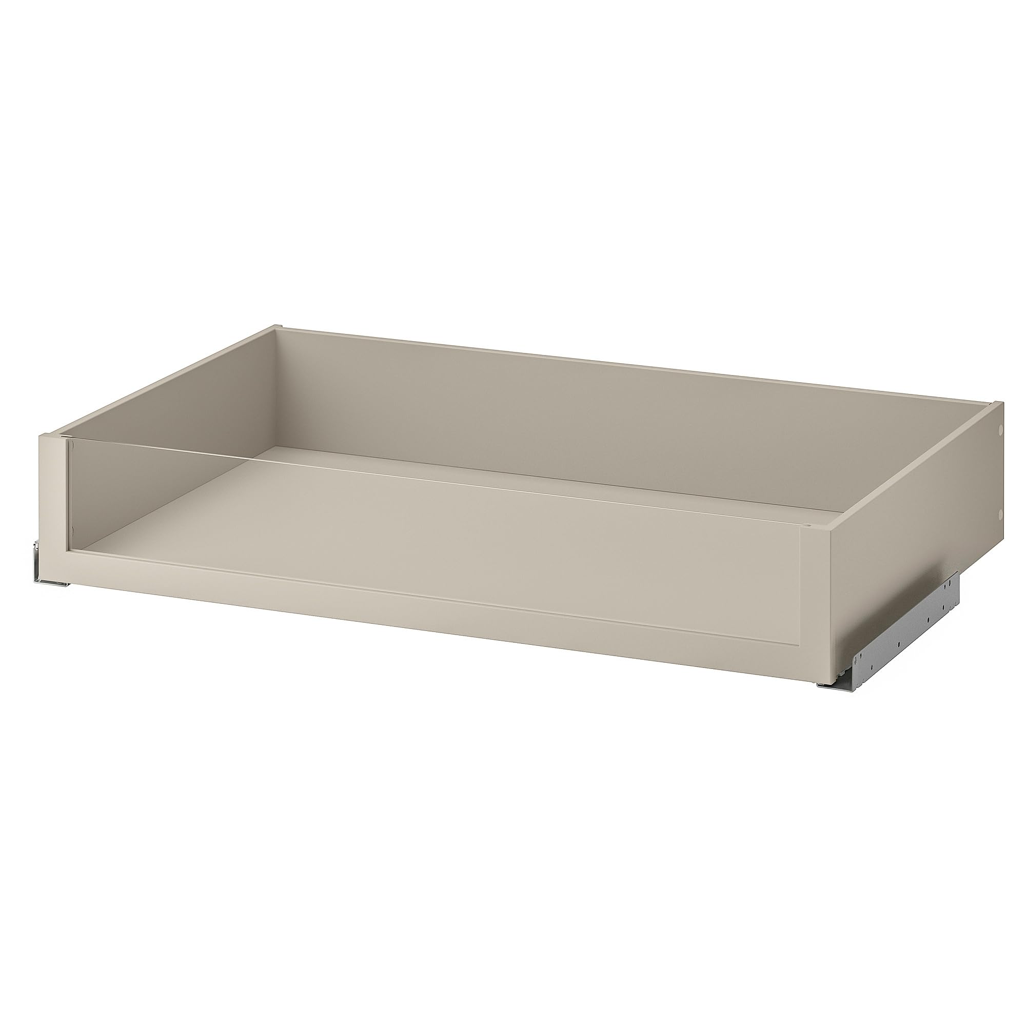 Tiroir en verre KOMPLEMENT gris-beige, l'excellence du design de rangement