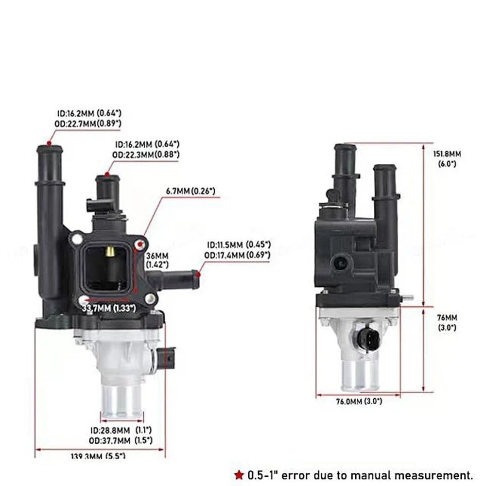OBUDOWA TERMOSTATU Do Chevrolet Sonic Cruze Tracker Trax
