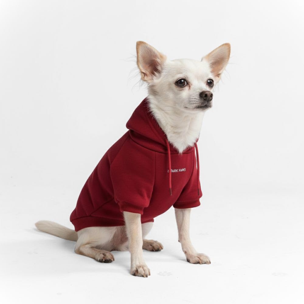 Spark Paws Dog Hoodie - Buttery-Soft Sweater Sweatshirt, Clothes for Puppy