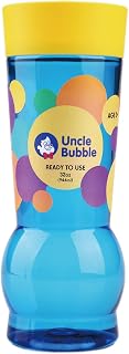 Uncle Bubble Water Refill - Ready to USE - High Performance Bubble Liquid. This Solution is Ready to Use and Makes Playing with Our Wands