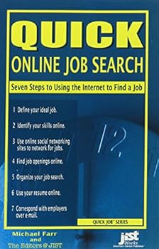Pamphlet Quick Online Job Search: Seven Steps to Using the Internet to Find a Job Book