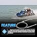 Pasangui Steering Cable Fit for Yamaha VX VXS VXR 2011–2018 Fit for Yamaha VX Cruiser HO 2016–2018 Fit for Yamaha VX Cruiser HO 2016-2018 Replaces F2N-61481-00-00 F2N614810000