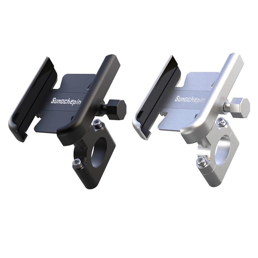 Porta Cellulare da Bici per Manubrio Moto (Nero)