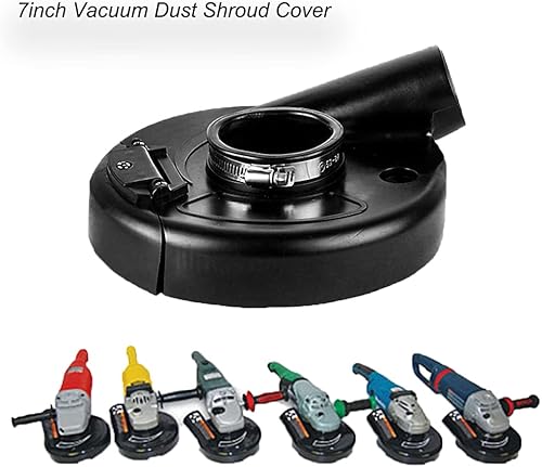 Miniatura 2 de RLOZUI Cubierta de polvo de pulido superficial universal de la amoladora angular de la cubierta del polvo de la cubierta de polvo de la cubierta de