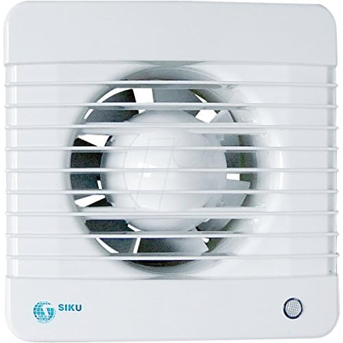 Lüfter Ventilator Bad WC Timer 100mm 98m³h Kugellager