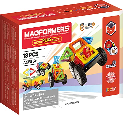Bloques Magneticos Construccion Niños MAGFORMERS - AMAZING CONSTRUCTION Set 50 Pièces Set Magnétique 278-57 Piezas Pequeñas