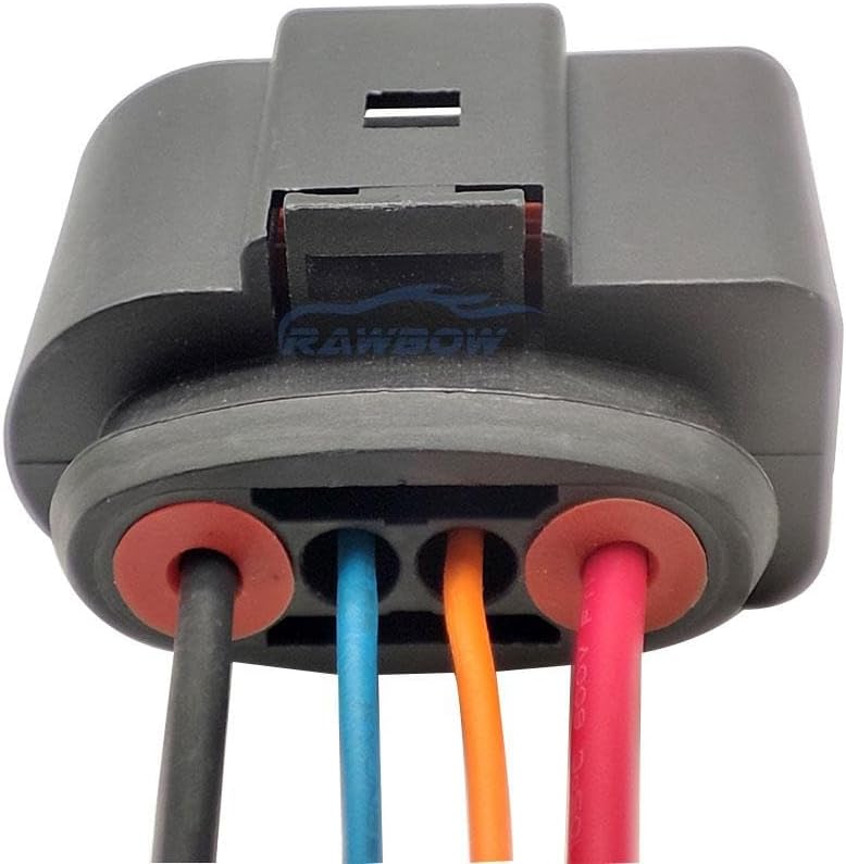 1/5/10 Compatible A4 Ignition Coil Wiring Connector 4-pin Pre Wired 500mm Coil Connector Plug X 1 0090-649(5PCS)