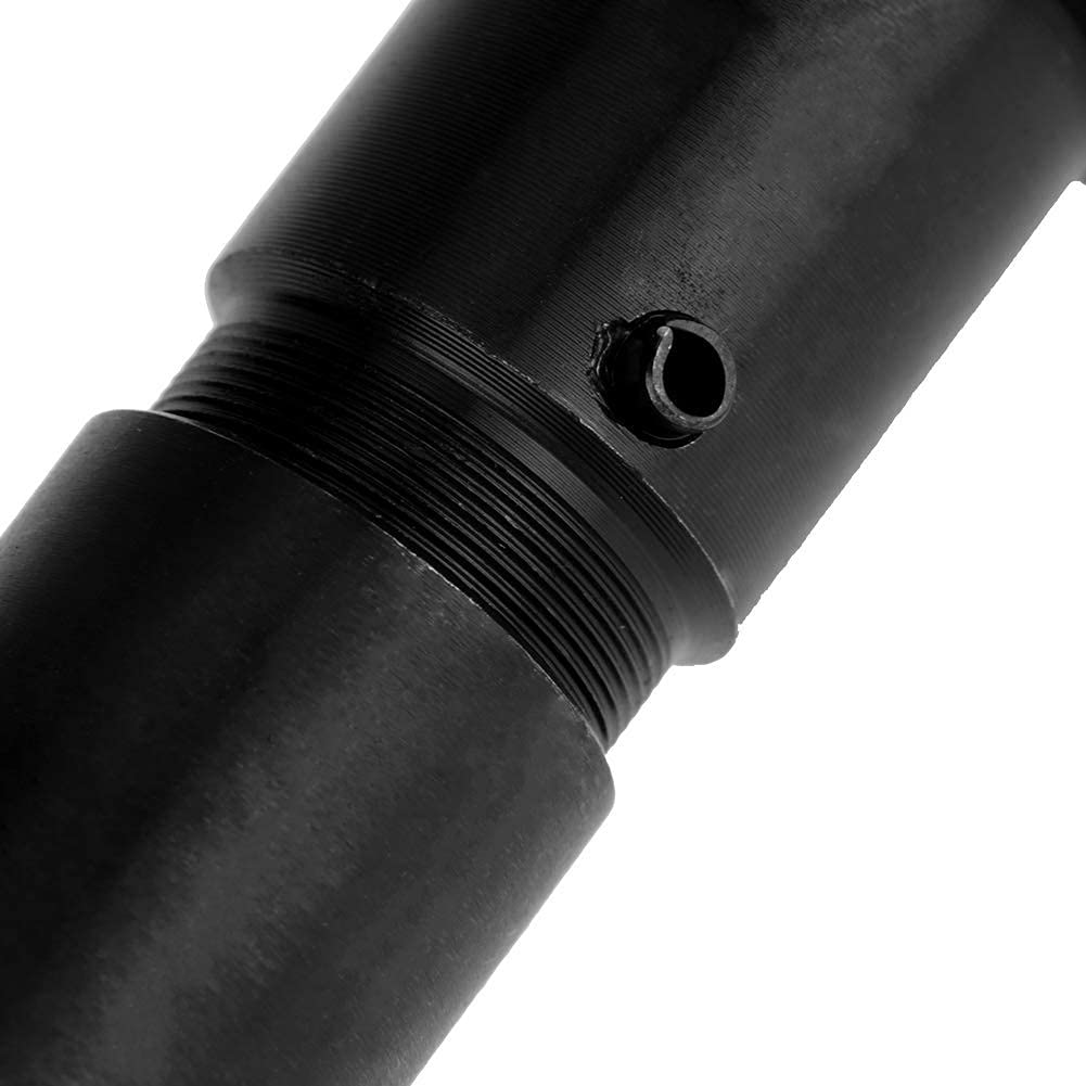 Iniettore di carburante Aramox, iniettore di carburante nero completamente in metallo 108 mm per Kipor 186F 186FA 186FAE 418CC