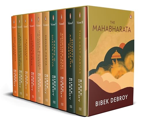 The Mahabharata (Box Set of 10): Bestselling Bibek Debroy Transla...