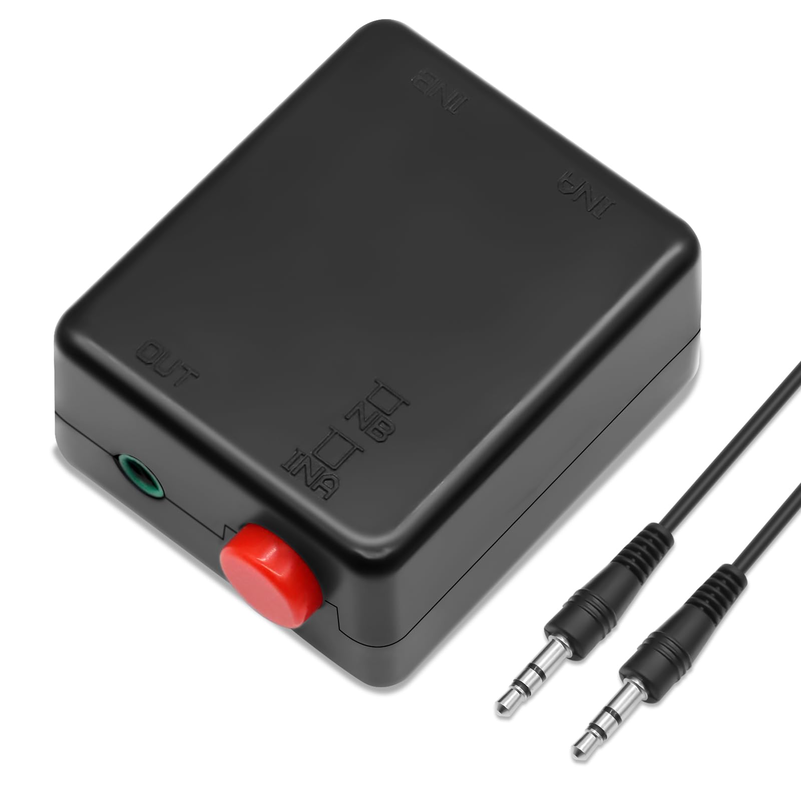 ARCELI Audio Splitter 3.5 mm Audio Switch 1 in 2 Out Aux Splitter, Audio Selector Switch Sound Splitter for Speakers, Headphones and PCs