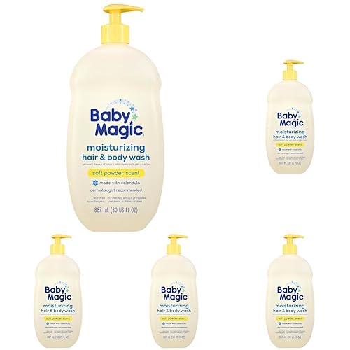 Miniatura 11 de Baby Magic Champú y Gel de Baño Hidratante para Cabello y Cuerpo, 16.5 Fl Oz