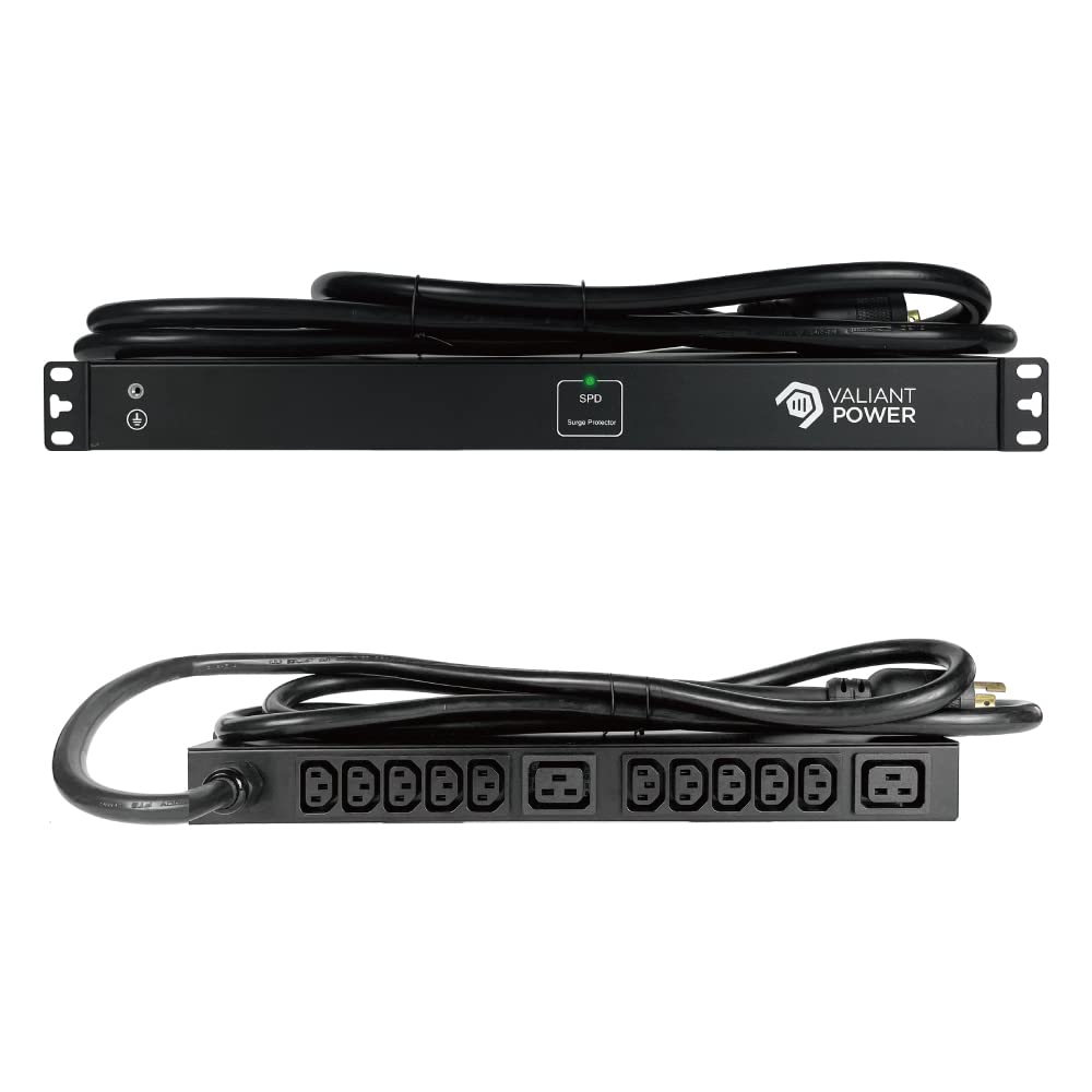 Valiant Power Rack Mount PDU (12 Oulet (C13 & C19))