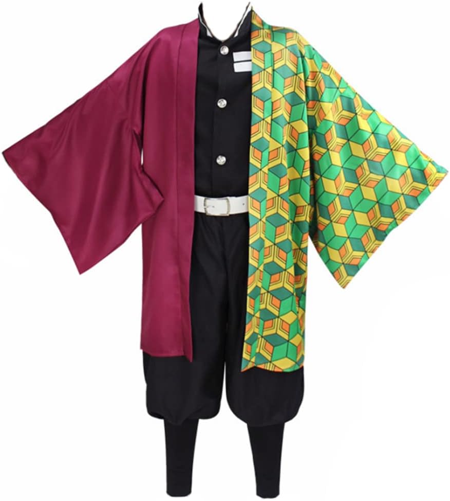 Moalioi Anime Cosplay Costume Kimono Halloween Women Men's Set Accessories - Image 2