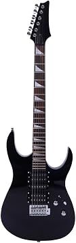 Professional Electric Guitar Guitar Bag Strap Pick Tremolo Bar Link Cable Set Black