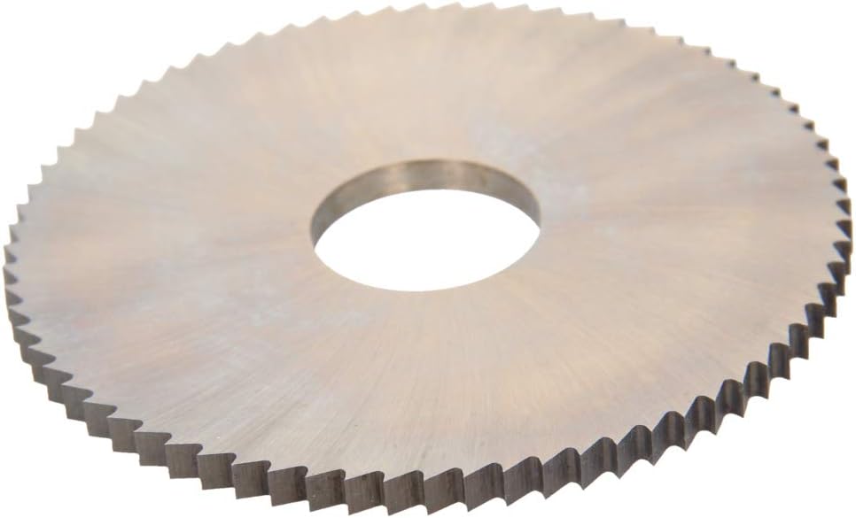 Utoolmart Circular Saw Blade 80mmx22mmx4.5mm HSS Milling Cutter 72T Slitting Saw
