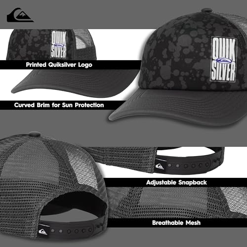 Image of Quiksilver Boys' Quiksilver Boy's Emu Coop Snapback Trucker Hat