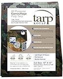 Kotap 10-ft x 12-ft Camouflage 7-mil Poly Tarp, Item: TCM-1012