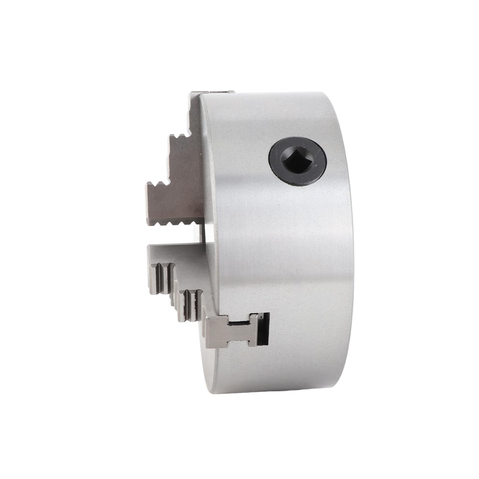 Akozon K11-125 Mandrino Autocentrante a 3 Ganasce con Chiave, per Tornio