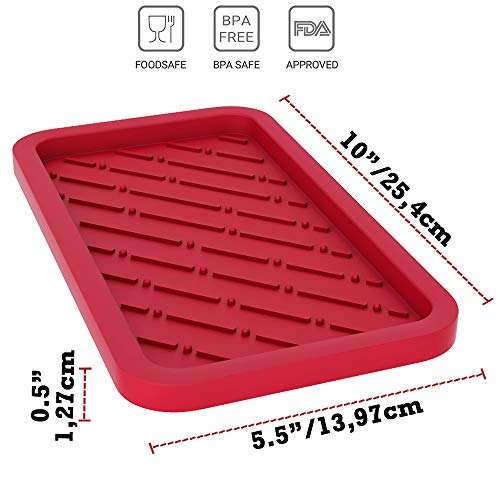 image for Comfify Kitchen Sink Caddy – Tray Organizer for Your Soap, Sponge, S